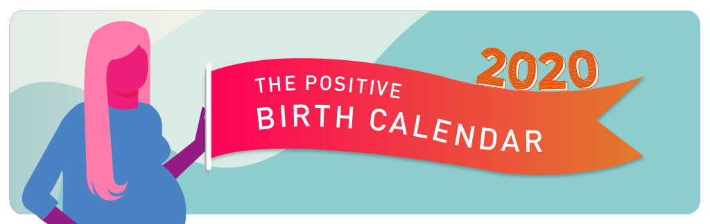 The positive Birth Calendar 2020